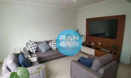 Casa com 3 dormitórios à venda, 230 m² por R$ 1.490.000,00 - Aparecida - Santos/SP