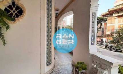 Sobrado com 4 dormitórios à venda, 260 m² por R$ 1.900.000,00 - Pompéia - Santos/SP