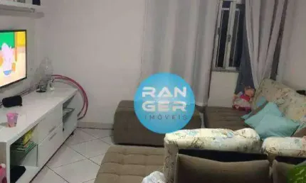 Apartamento com 2 dormitórios à venda, 75 m² por R$ 299.000,00 - José Menino - Santos/SP