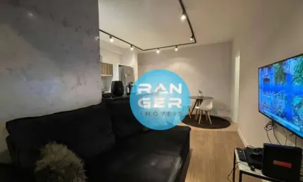 Apartamento de 1 dormitório, à venda com portrira fechada na Vila Matias - Santos/SP