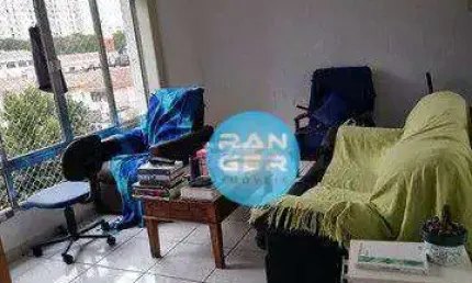 Apartamento com 2 dormitórios à venda, 86 m² por R$ 415.000,00 - Aparecida - Santos/SP