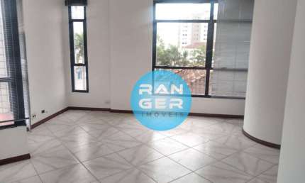 Sala, 86 m² - venda por R$ 590.000,00 ou aluguel por R$ 5.233,31/mês - Campo Grande - Santos/SP