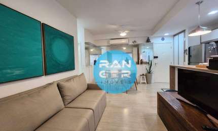 Apartamento com 2 dormitórios à venda, 80 m² por R$ 1.049.000,00 - Gonzaga - Santos/SP