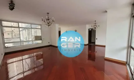 Apartamento com 3 dormitórios à venda, 270 m² por r$ 1.500.000,00 - gonzaga - santos/sp