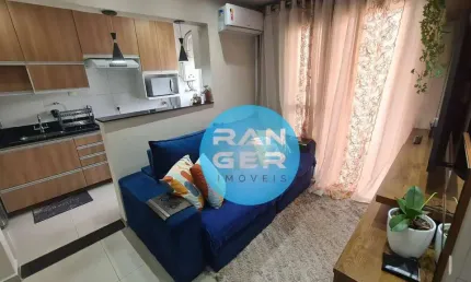 Apartamento com 2 dormitórios à venda, 49 m² por R$ 339.000,00 - Castelo - Santos/SP