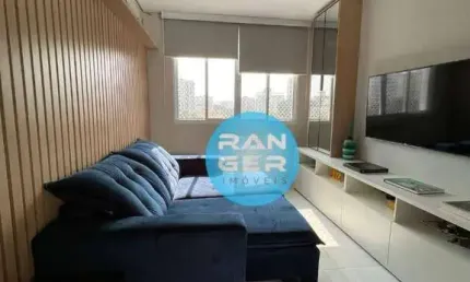 Apartamento com 2 dormitórios à venda, 120 m² por R$ 510.000,00 - Estuário - Santos/SP