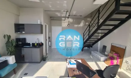 Sala comercial com 3 salas à venda na Avenida Senador Feijó, 686, Vila Mathias, Santos