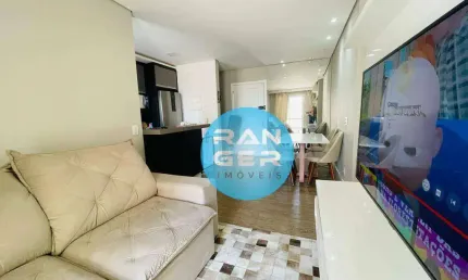 Apartamento com 2 dormitórios à venda, 64 m² por r$ 630.000 - marapé - santos/sp