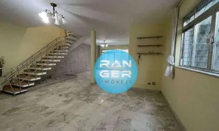 Casa com 3 dormitórios à venda, 335 m² por R$ 1.790.000,00 - Gonzaga - Santos/SP