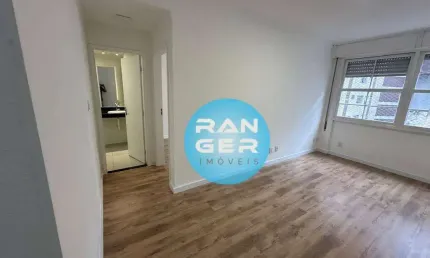 Apartamento com 1 dormitório à venda, 55 m² por R$ 357.000 -Bairro Pompeia - Santos/SP