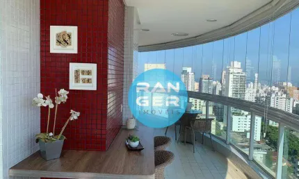 Apartamento com 3 dormitórios à venda, 170 m² por R$ 2.000.000,00 - Boqueirão - Santos/SP