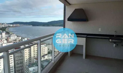 Pulquérrimo! aptº com 03 suites, 02 garagens, lazer completo, 80 metros do mar!