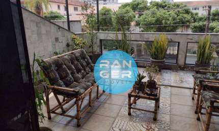 Casa com 3 dormitórios para alugar, 320 m² por R$ 7.750,00/mês - Gonzaga - Santos/SP