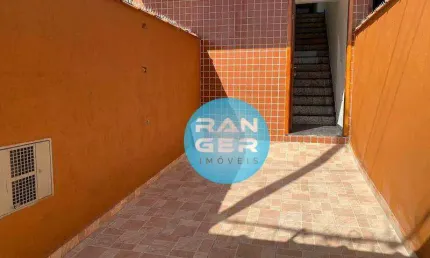 Casa com 2 dormitórios à venda, 72 m² por R$ 315.000,00 - Chico de Paula - Santos/SP