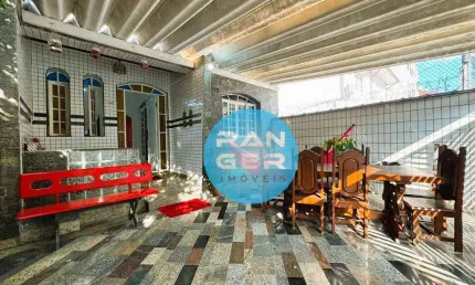 Casa com 3 dormitórios à venda, 110 m² por R$ 724.000,00 - Marapé - Santos/SP