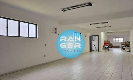 Sala para alugar, 120 m² por R$ 4.800,00/mês - Vila Mathias - Santos/SP