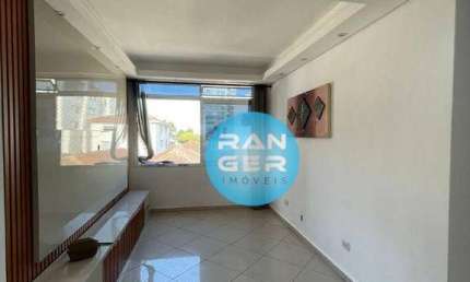 Apartamento com 2 dormitórios à venda, 78 m² por R$ 420.000,00 - Embaré - Santos/SP