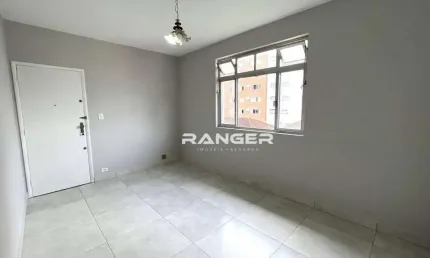 Apartamento 2 dormitórios, 1 vaga de garagem - Rua João Caetano - Marapé Santos