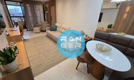 Apartamento com 3 dormitórios à venda, 120 m² por R$ 1.695.000,00 - Aparecida - Santos/SP