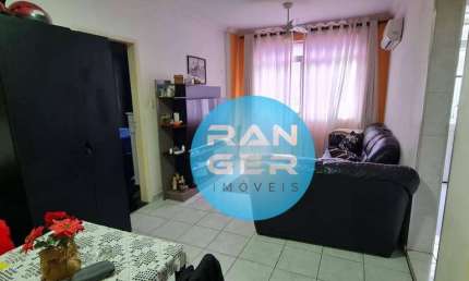 Apartamento com 1 dormitório à venda, 60 m² por R$ 330.000 - Embaré - Santos/SP