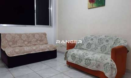 Apartamento com 1 dormitório à venda, 62 m² por R$ 220.000,00 - Itararé - São Vicente/SP