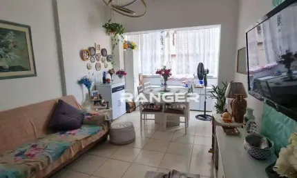 Apartamento com 2 dormitórios à venda, 80 m² por r$ 450.000,00 - marapé - santos/sp