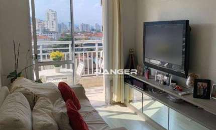 Apartamento com 2 quartos à venda na Avenida Doutor Moura Ribeiro, 125, Marapé, Santos