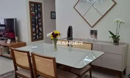 Apartamento 3 dormitórios à venda, 2 Suítes, 1 vaga Demarcada - Embaré - Santos/SP