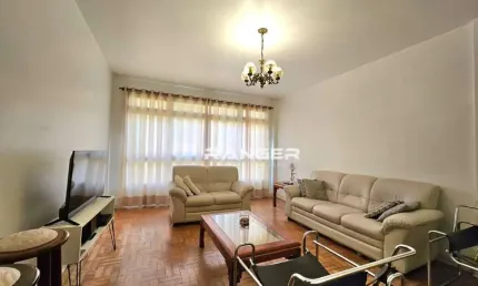 Apartamento 3 dormitórios à venda, 1 vaga - josé menino - santos/sp