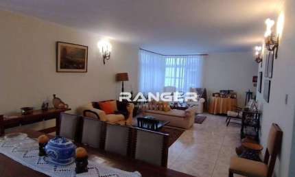 APARTAMENTO A VENDA - 3 DORMITÓRIOS, VISTA PARCIAL PARA O MAR, 1 VAGA, GONZAGA/SANTOS