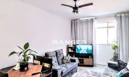Apartamento - venda - 3 quartos - 2 banheiros - 1 vaga - gonzaga - santos/sp