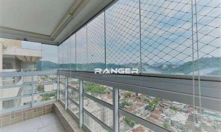APARTAMENTO - VENDA - 3 QUARTOS (1 SUÍTE) - 2 VAGAS - LAZER - VILA BELMIRO - SANTOS/SP