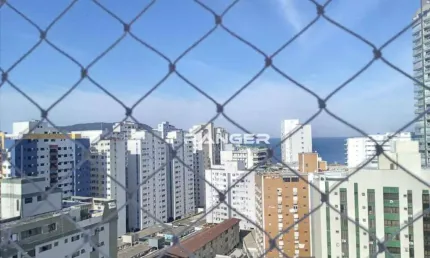 Apartamento 1 dormitório, 1 vaga demarcada, lazer - boqueirão - santos/sp