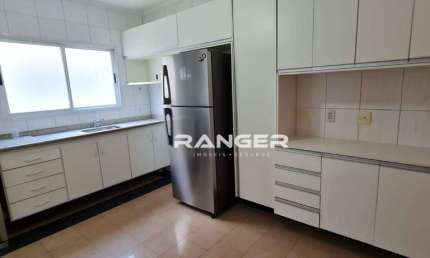 Apartamento com 2 dormitórios para alugar, 155 m² por R$ 5.922,22/mês - Macuco - Santos/SP