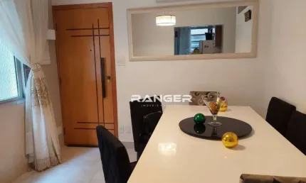Apartamento - venda - 2 quartos – 1 suíte - 1 vaga - pompéia - santos/sp
