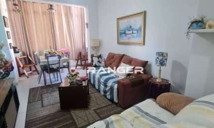 Apartamento com 2 dormitórios à venda, 80 m² por R$ 460.000,00 - Marapé - Santos/SP
