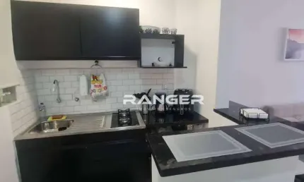 Apartamento com 1 quarto à venda na Avenida Senador Pinheiro Machado, 1038, Marapé, Santos