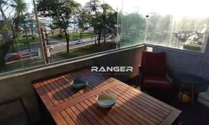 Apartamento com 4 dormitórios à venda, 133 m² por R$ 1.010.000,00 - Embaré - Santos/SP