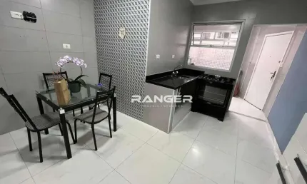 Apartamento com 2 dormitórios à venda, 105 m² por R$ 770.000,00 - Boqueirão - Santos/SP