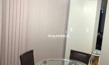 Apartamento com 1 dormitório mobiliado no Marapé em Santos