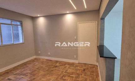 Apartamento com 3 dormitórios, 80 m² - venda por R$ 480.000,00 ou aluguel por R$ 4.200,00/mês - Aparecida - Santos/SP