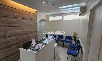 Sala Duplex The Blue para venda com 2 vagas de garagem - Santos