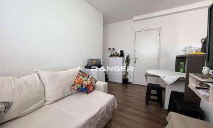 Apartamento com 2 dormitórios à venda, 49 m² por R$ 305.000 - Areia Branca - Santos/SP