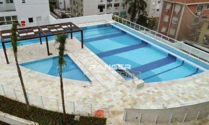 Apartamento com 3 dormitórios, 2 vagas e lazer completo - Santos/SP