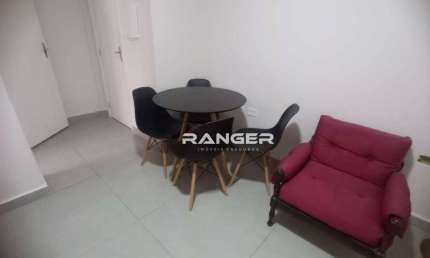 Apartamento com 2 dormitórios para alugar, 69 m² por R$ 3.800,00/mês - Gonzaga - Santos/SP