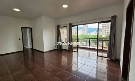 Apartamento com 3 dormitórios no bairro do campo grande em santos