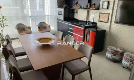 Apartamento 3 dormitórios 3 suítes no bairro embaré em santos