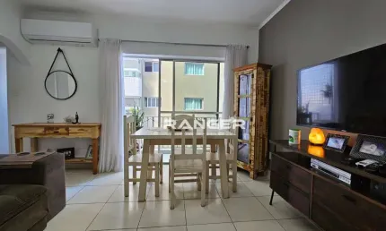 Apartamento com 2 dormitórios e 2 banheiros no bairro de Campo Grande em Santos