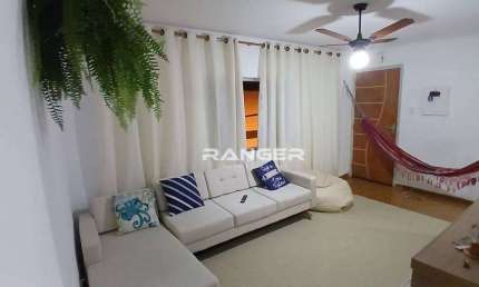 Apartamento com 3 dormitórios à venda, 68 m² por R$ 317.000,00 - Aparecida - Santos/SP