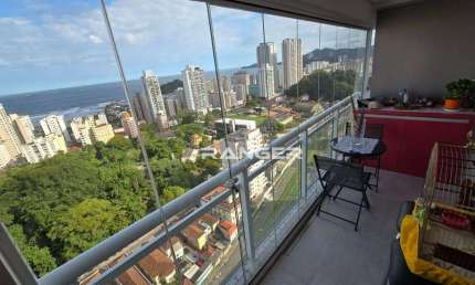 Apartamento com 2 quartos à venda na Rua Guilherme Álvaro, 42, Marapé, Santos